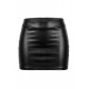 Jupe noire en simili cuir mat Sifia - LSL5-S