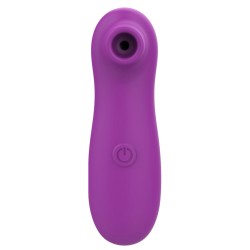 Vibromasseur par vibrations sur membrane rechargeable USB violet 10 vitesses de voyage - ZK003CPUR