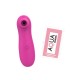 Stimulateur de clitoris par vibrations sur membrane rechargeable USB rose 10 Vitesses De Voyage - ZK003CPNK
