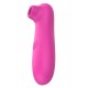 Stimulateur de clitoris par vibrations sur membrane rechargeable USB rose 10 Vitesses De Voyage - ZK003CPNK