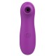 Vibromasseur par vibrations sur membrane rechargeable USB violet 10 vitesses de voyage - ZK003CPUR