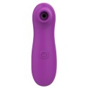Vibromasseur par vibrations sur membrane rechargeable USB violet 10 vitesses de voyage - ZK003CPUR