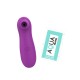 Vibromasseur par vibrations sur membrane rechargeable USB violet 10 vitesses de voyage - ZK003CPUR