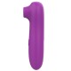 Vibromasseur par vibrations sur membrane rechargeable USB violet 10 vitesses de voyage - ZK003CPUR