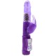 Vibromasseur Rabbit Violet Rotation Vibration 36 Modes 1 dosette de lubrifiant — Pocket Pleasure
