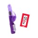Vibromasseur Rabbit Violet Rotation Vibration 36 Modes 1 dosette de lubrifiant — Pocket Pleasure