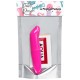 Vibromasseur Tête Incurvée Rose 1 dosette de lubrifiant — Pocket Pleasure