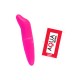 Vibromasseur Tête Incurvée Rose 1 dosette de lubrifiant — Pocket Pleasure