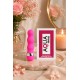 Mini Vibromasseur rose ondulés Pocket Pleasure 1 dosette de lubrifiant