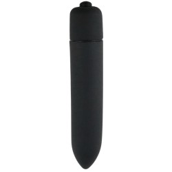 Mini Vibromasseur Bullet Noir 10 Vitesses 1 dosette de lubrifiant — Pocket Pleasure