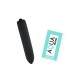 Mini Vibromasseur Bullet Noir 10 Vitesses 1 dosette de lubrifiant — Pocket Pleasure