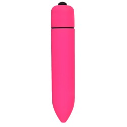 Mini Vibromasseur Bullet Rose 10 Vitesses 1 dosette de lubrifiant — Pocket Pleasure
