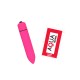 Mini Vibromasseur Bullet Rose 10 Vitesses 1 dosette de lubrifiant — Pocket Pleasure