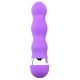 Mini Vibromasseur violet ondulés Pocket Pleasure 1 dosette de lubrifiant