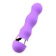 Mini Vibromasseur violet ondulés Pocket Pleasure 1 dosette de lubrifiant