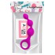 Chapelet Anal 3 Boules Fuchsia Silicone 1 dosette de lubrifiant — Pocket Pleasure