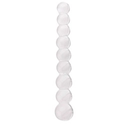 Chapelet Anal en Verre Transparent 1 dosette de lubrifiant — Pocket Pleasure