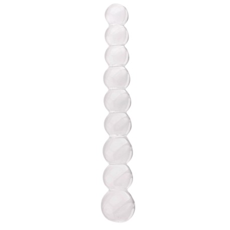 Chapelet Anal en Verre Transparent 1 dosette de lubrifiant — Pocket Pleasure