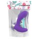 Vibromasseur anal violet stimulateur de prostate Pocket Pleasure 1 dosette lubrifiant