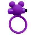 Anneau Vibrant Ourson Violet 1 dosette de lubrifiant — Pocket Pleasure