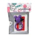 Anneau Vibrant Ourson Violet 1 dosette de lubrifiant — Pocket Pleasure
