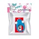 Cockring Vibrant Dauphin Bleu 1 dosette de lubrifiant — Pocket Pleasure