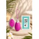 Œuf Vibrant Télécommandé 10 Modes Fuchsia 1 dosette de lubrifiant — Pocket Pleasure