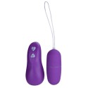 Œuf Vibrant Télécommandé 7 Vitesses Violet 1 dosette de lubrifiant — Pocket Pleasure
