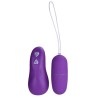 Œuf Vibrant Télécommandé 7 Vitesses Violet 1 dosette de lubrifiant — Pocket Pleasure