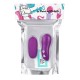 Œuf Vibrant Télécommandé 7 Vitesses Violet 1 dosette de lubrifiant — Pocket Pleasure