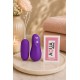 Œuf Vibrant Télécommandé 7 Vitesses Violet 1 dosette de lubrifiant — Pocket Pleasure