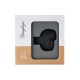 Mini stimulateur clitoridien noir pour doigt rechargeable – LANGLOYS