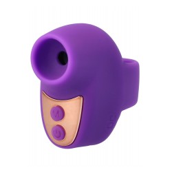 Mini stimulateur clitoridien violet pour doigt rechargeable – LANGLOYS