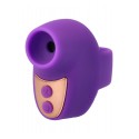 Mini stimulateur clitoridien violet pour doigt rechargeable – LANGLOYS