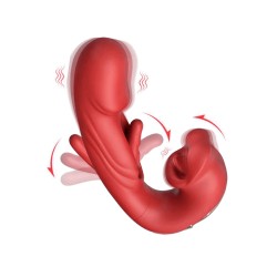 PARADISE — Vibromasseur avec Stimulateur de Clitoris | Coeur Ardent
