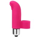 Doigt Chinois Vibrant Picots Rose 1 dosette de lubrifiant — Pocket Pleasure