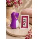Stimulateur Clitoridien Pingouin à Langue Fuchsia 1 dosette de lubrifiant — Pocket Pleasure