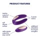 Stimulateur de couple Satisfyer Partner Plus télécommande 