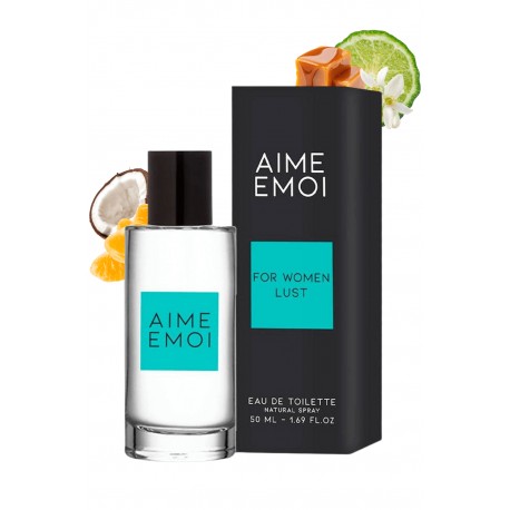 AIME ÉMOI Eau de Toilette de Séduction pour Femme 50 ml - RUF