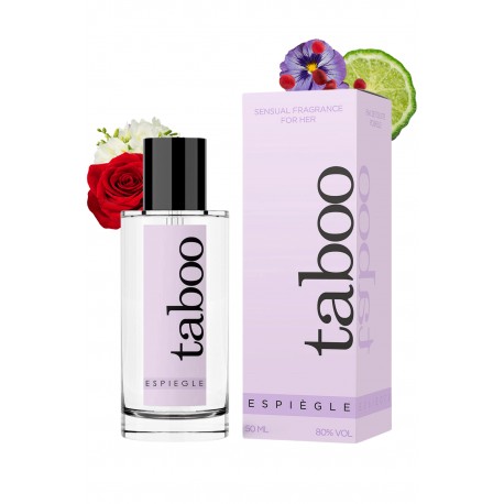 TABOO ESPIÈGLE Eau de Toilette de Séduction pour Femme 50 ml - RUF