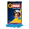 G-MAX Power Caps Boite de 20 gélules – Vitalité Bien-Être Masculin Complément alimentaire
