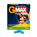 G-MAX Power Caps Boite de 2 gélules – Vitalité Bien-Être Masculin Complément alimentaire