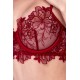Ensemble 2 pièces en dentelle brodée bois de rose - Mapalé