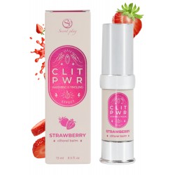 Baume stimulant chauffant pour clitoris Fraise 15ml - SP3715