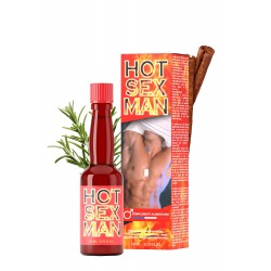 HOT SEX MAN Complément Alimentaire pour Homme 20 ml - RUF