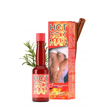HOT SEX MAN Complément Alimentaire pour Homme 20 ml - RUF
