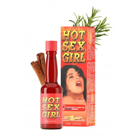 HOT SEX GIRL Complément Alimentaire pour le Bien-être Intime Féminin 20 ml - RUF