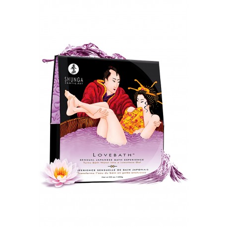 Sels de bain lotus japonais