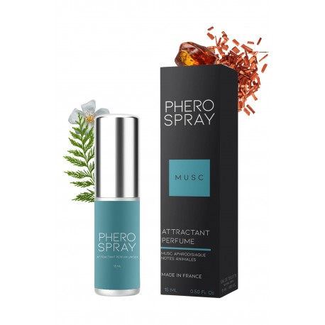PHERO SPRAY Eau de Toilette de Séduction Mixte 15 ml - RUF