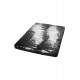 Drap de lit en vinyle noir 200 x 230 cm 
